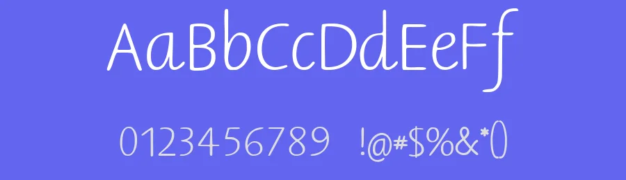 Berner Basisschrift by Peter Wiegel — Decorative Font — thumbnail 3