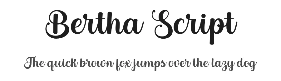 Bertha Script