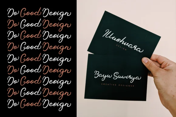 Berthan Font by illushvara — Script Handwritten Font — thumbnail 3