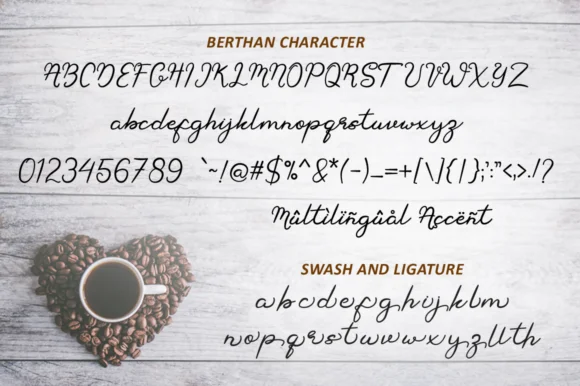 Berthan Font by illushvara — Script Handwritten Font — thumbnail 7