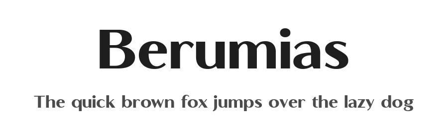 Berumias