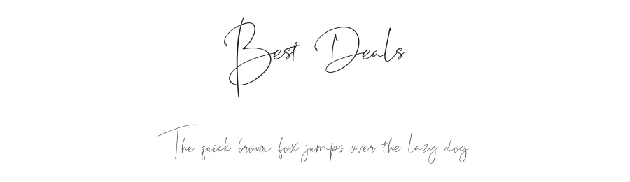 Best Deals