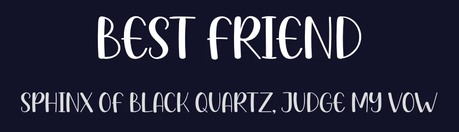 Best Friend by Luluk Surotul — Decorative Font — thumbnail 2