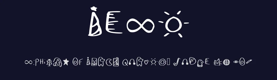 Best by R — Dingbats Font — thumbnail 2