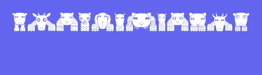 Bestia by Vladimir Nikolic — Dingbats Font — thumbnail 3