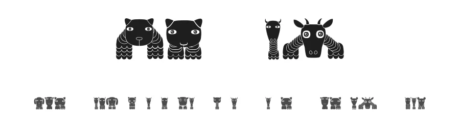 Bestia by Vladimir Nikolic — Dingbats Font