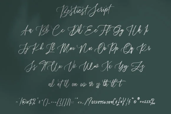 Bestiest Script Font by Maulana Creative — Script Handwritten Font — thumbnail 6