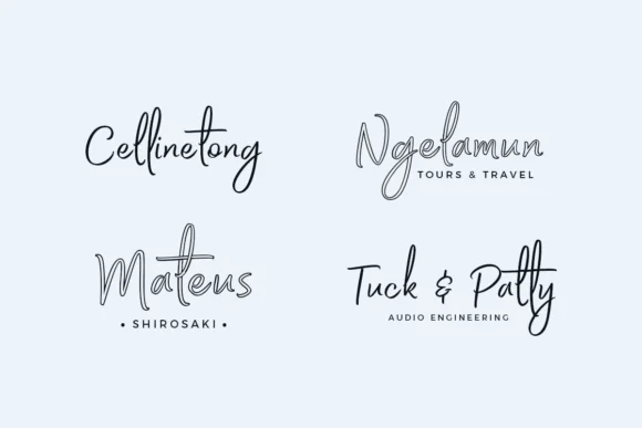 Bethadyn Font by Aantebas — Script Handwritten Font — thumbnail 2