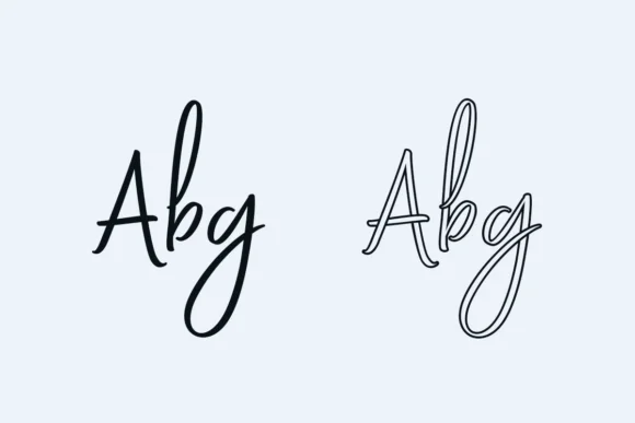 Bethadyn Font by Aantebas — Script Handwritten Font — thumbnail 4