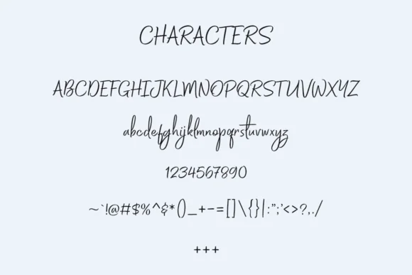 Bethadyn Font by Aantebas — Script Handwritten Font — thumbnail 5