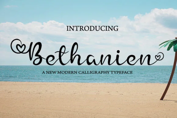Bethanien Font by Rezastudio — Script Handwritten Font