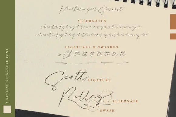 Bethricia Scarlett Font by crissudarno — Script Handwritten Font — thumbnail 7