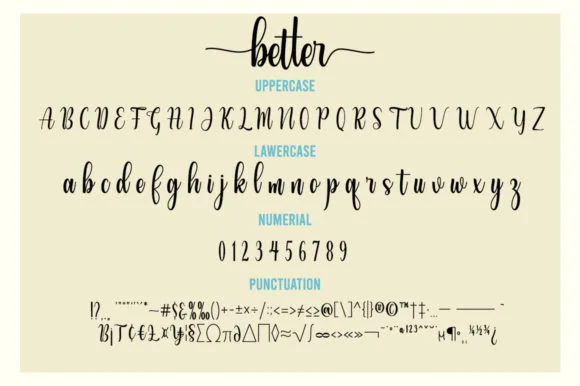 Better Summer Font by soderi graphicslide — Script Handwritten Font — thumbnail 6