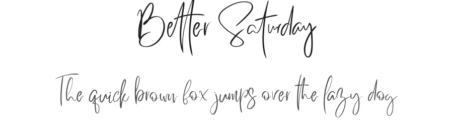 Better Saturday