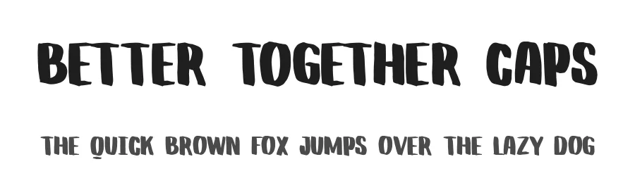 Better Together Caps