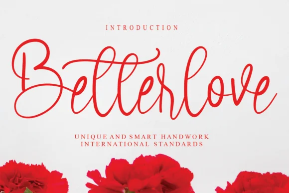 Betterlove Font by Creativewhitee by Creativewhitee — Script Handwritten Font