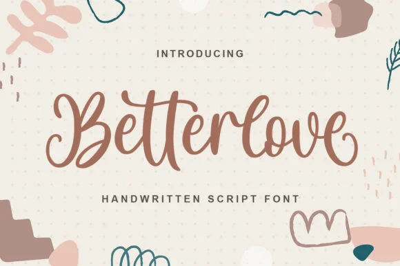 BetterLove Font by Letterfand.Studio by Letterfand.Studio — Script Handwritten Font