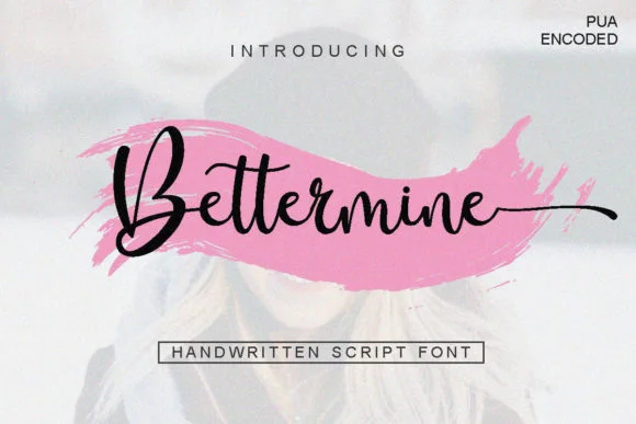 Bettermine Font by Pidco.art — Script Handwritten Font