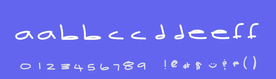 Better Than Pixel by Des Gomez — Script Handwritten Font — thumbnail 3