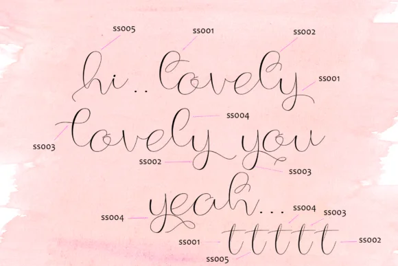 Bettiya Font by Sinfa.co — Script Handwritten Font — thumbnail 3