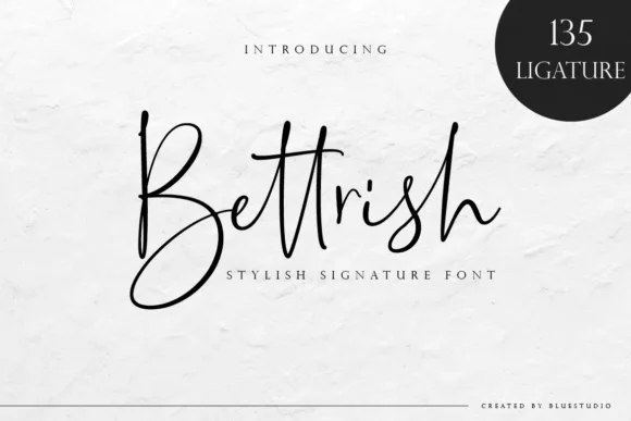 Bettrish Font by Bluestudio — Script Handwritten Font
