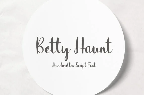 Betty Haunt Font by sunday nomad — Script Handwritten Font