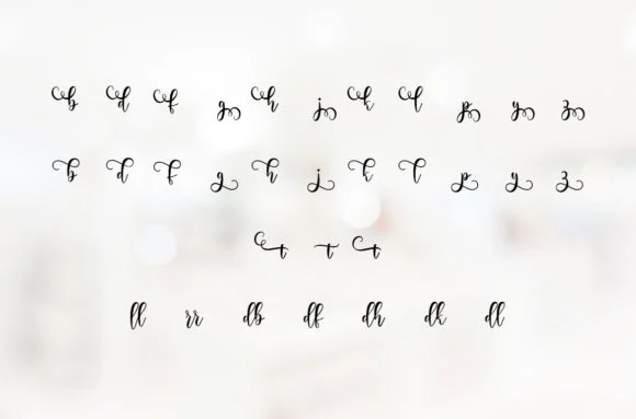 Beverly Script Font by Amarlettering — Script Handwritten Font — thumbnail 4