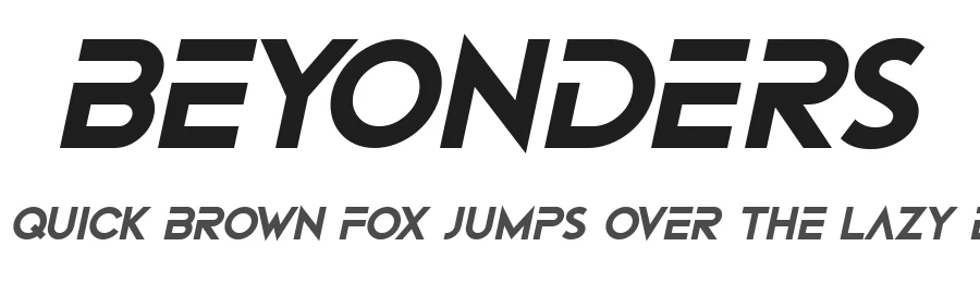 Beyonders by Hawtpixel — Display Font