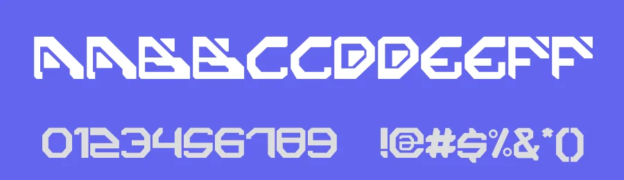 10 Font Bundle Futuristic Font by Maknastd — Display Font — thumbnail 3