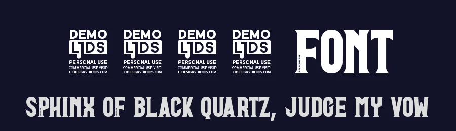 1993 Font by LJ-Design Studios — Display Font — thumbnail 2