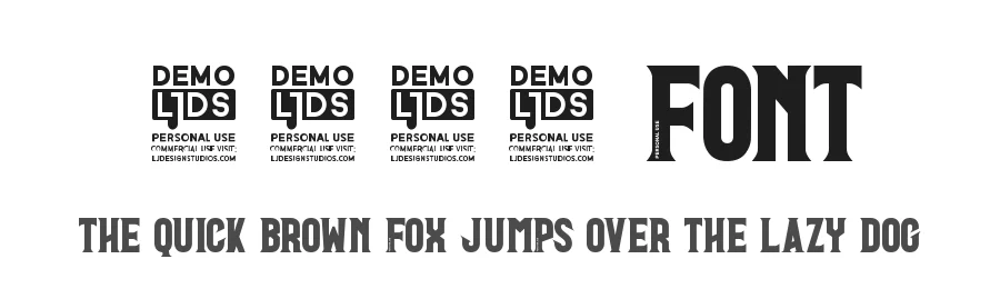 1993 Font by LJ-Design Studios — Display Font