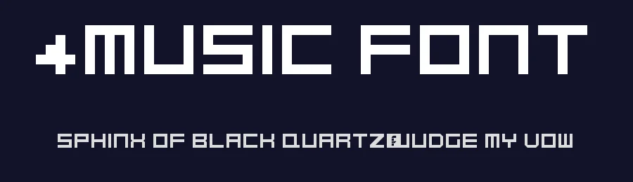 4Music font by 538Fonts — Display Font — thumbnail 2