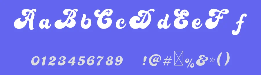 70’s Retro Font by Vitalii — Decorative Font — thumbnail 3