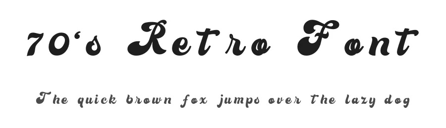 70’s Retro Font by Vitalii — Decorative Font