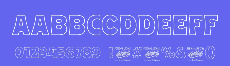 90’s Scooter – Retro Display Font by Almarkhatype — Display Font — thumbnail 3