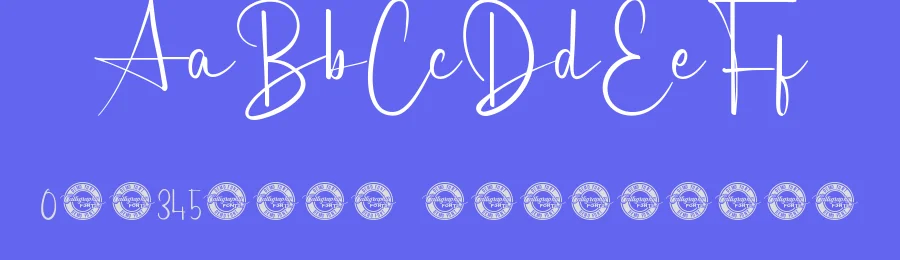 A Star Handwriting Font by CalligraphyFonts.net — Script Handwritten Font — thumbnail 3