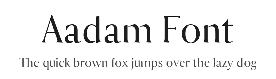 Aadam Font by Creativetacos — Serif Font