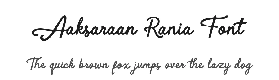 Aaksaraan Rania Font by Eko Kurniawan — Display Font