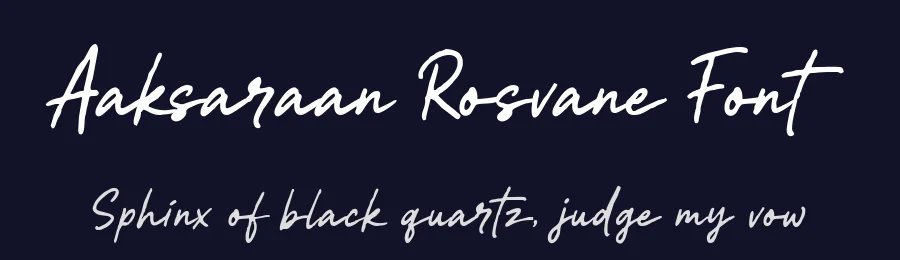 Aaksaraan Rosvane Font by Eko Kurniawan — Serif Font — thumbnail 2