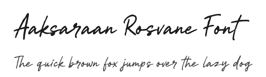 Aaksaraan Rosvane Font by Eko Kurniawan — Serif Font