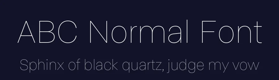 ABC Normal Font by Alphabets by Chileans (A.B.C.) — Sans Serif Font — thumbnail 2