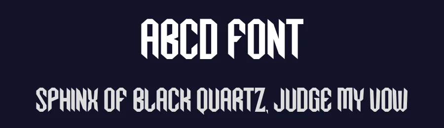 Abcd Font by Funtype — Display Font — thumbnail 2