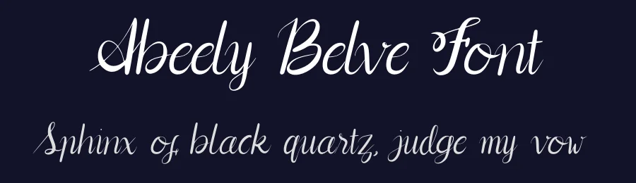 Abeely Belve Font by Enigma Lettering Studio — Script Handwritten Font — thumbnail 2