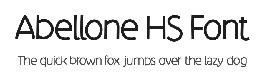 Abellone HS Font by Hannabie Creative — Decorative Font