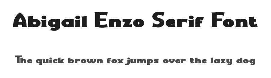 Abigail Enzo Serif Font by noahtype — Display Font