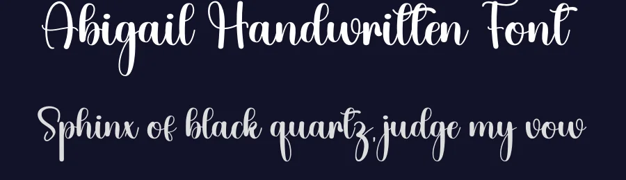 Abigail Handwritten Font by inermediaSTUDIO — Script Handwritten Font — thumbnail 2