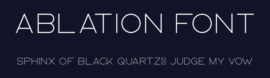 Ablation Font by vp_creative_shop — Sans Serif Font — thumbnail 2