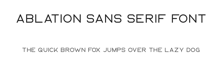 Ablation Sans Serif Font by vpcreativeshop — Decorative Font