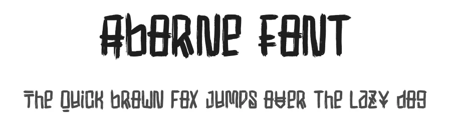 Aborne Font by Aksapix_Type — Script Handwritten Font