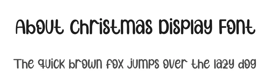 About Christmas Display Font by andikastudio — Script Handwritten Font